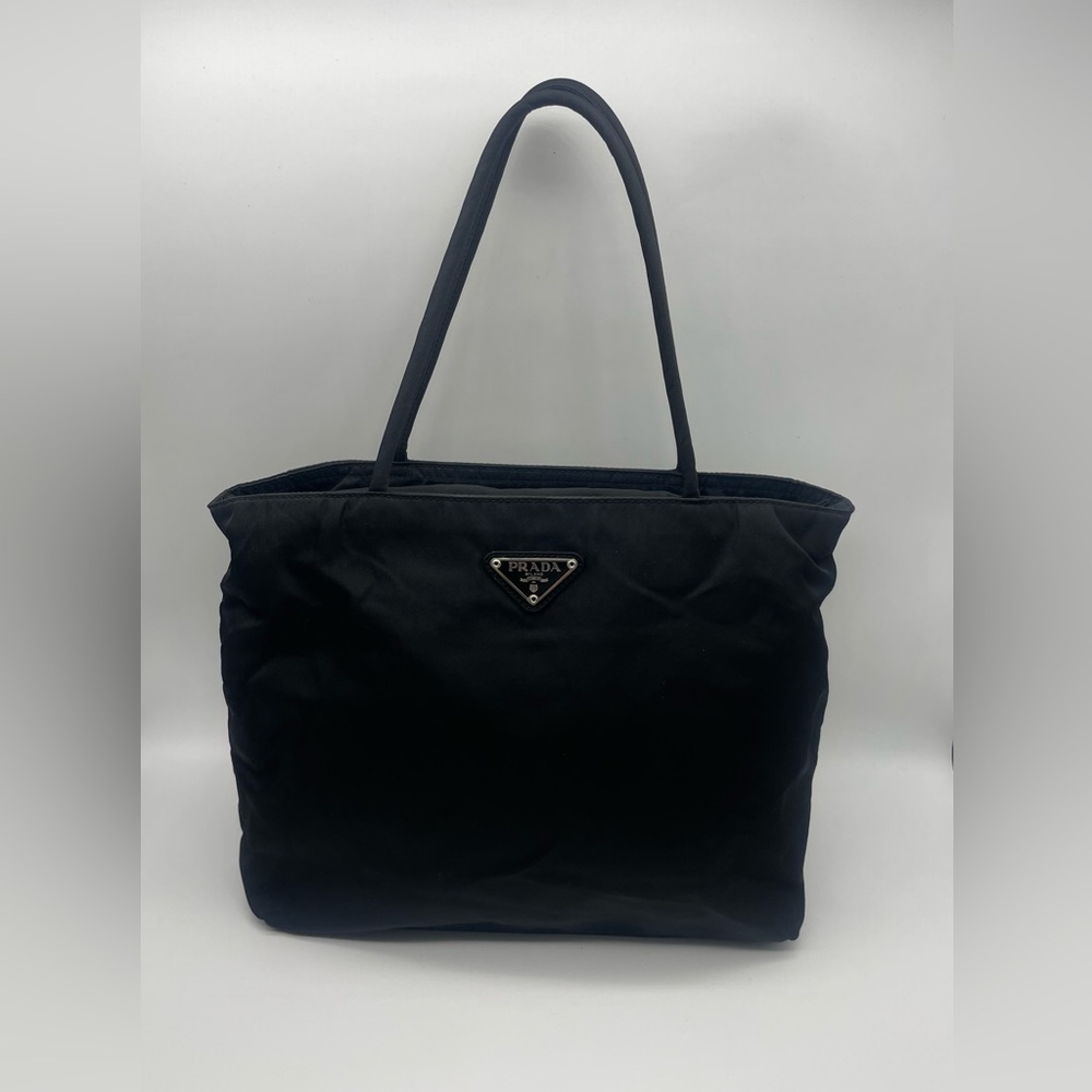 Prada Black Nylon Tote Bag - Picture 1 of 12
